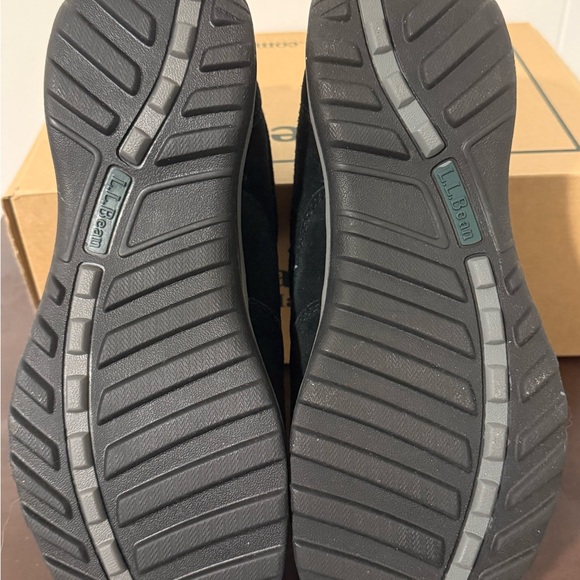 L.L. Bean Black Suede Men's Loafers - Picture 4 of 5